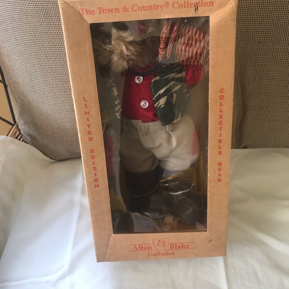 Limited edition collectible bear